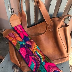 Hiptipico Artisan Leather Mini Convertible Day Bag